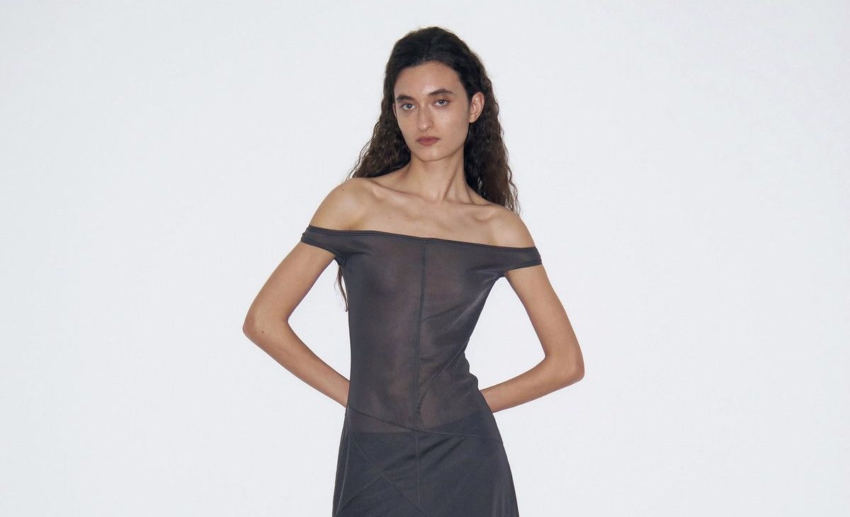 club narcisse transparent dress